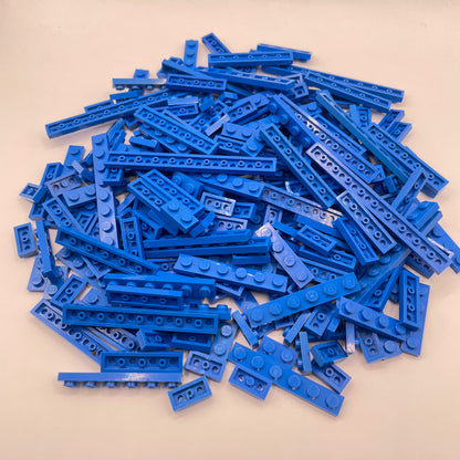 LEGO  Plates, 1x Wide Long, Blue, Approx. 135g