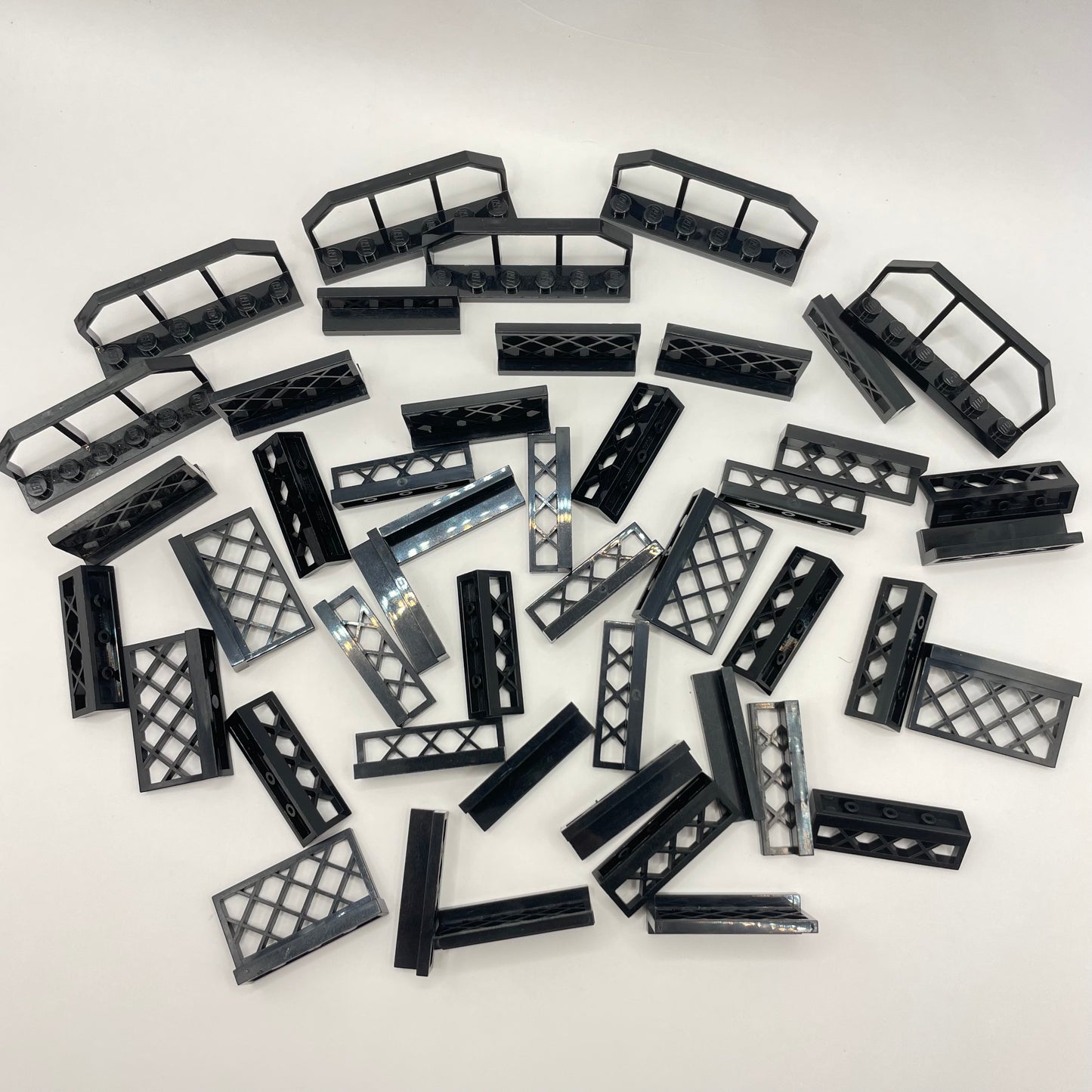 LEGO Fences, Black, Approx. 45g
