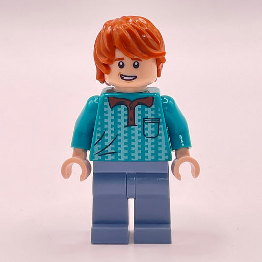 LEGO Ron Weasley - Turquoise, Harry Potter, Minifigure, (hp231)