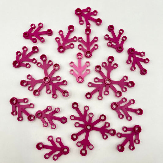LEGO Leaves, Pink, 15 Pieces