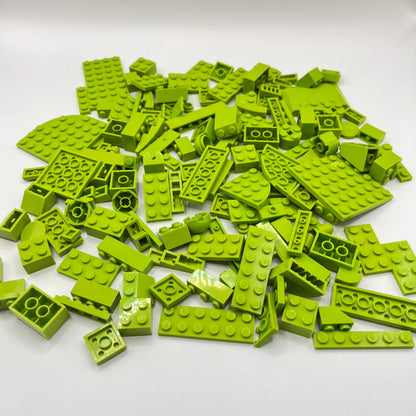 LEGO Lime, Mixed Pieces, Approx. 150g