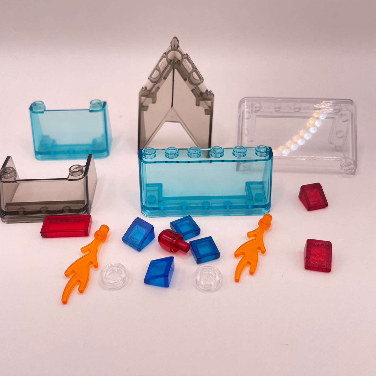 LEGO Transparent, Vehicles Pieces, Approx. 15g