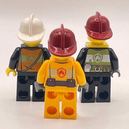 LEGO Firefighters, City, Minifigures (Pack of 3)
