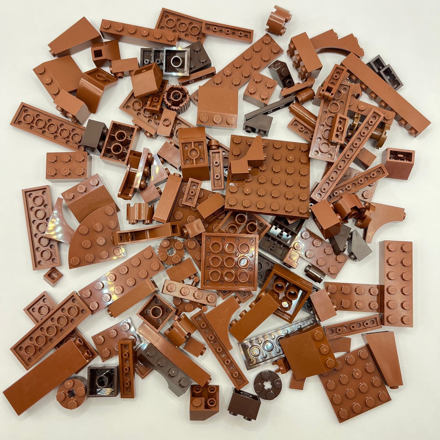 LEGO Mixed Brown, Mixed Bricks, Approx. 150g