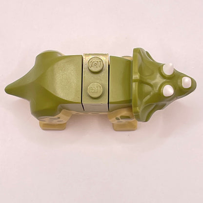 LEGO Baby Triceratops, Olive Green, Dinosaur, Animal (tricer05)