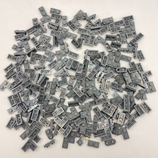 LEGO Tiny Plates, Dark Bluish Grey, Approx. 85g