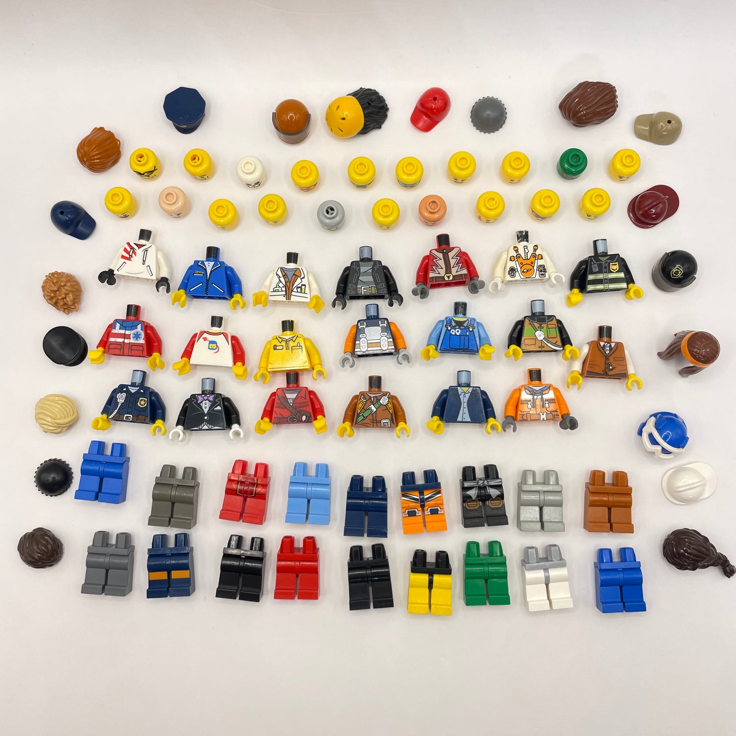 LEGO Build a Minifigure, Mix and Match City Figures, Set of 2