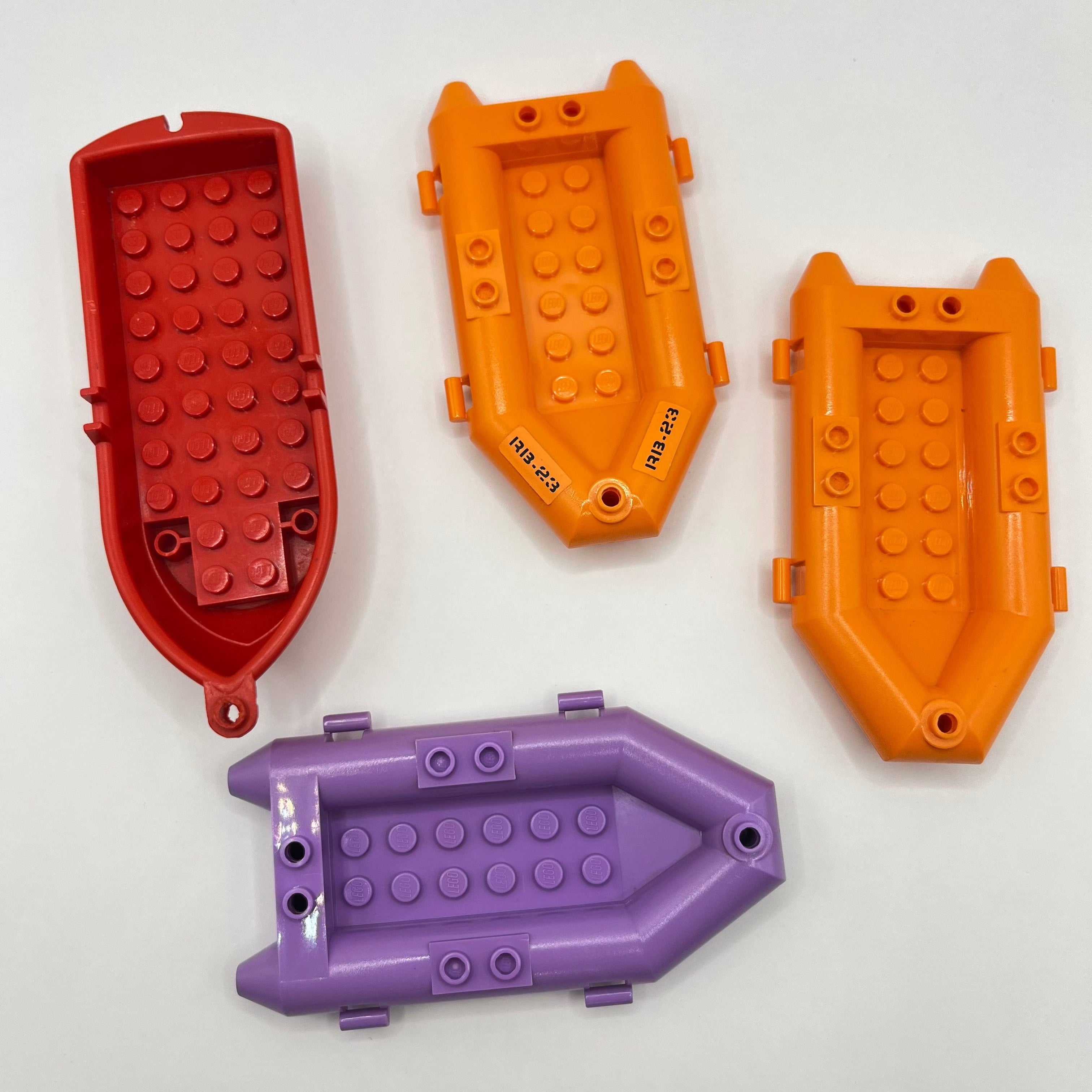 LEGO Small Boat and Rafts, Mixed Colours, 4 Pieces – Brick Cycle