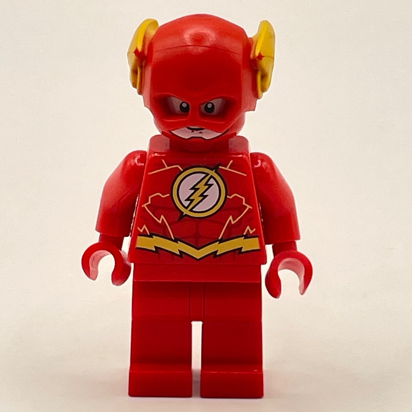 LEGO The Flash - Gold Outlines on Chest, Super Heroes, Minifigure (sh0473)