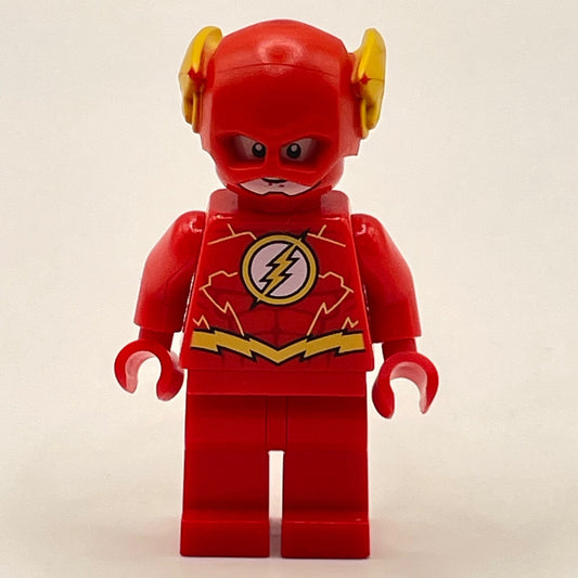 LEGO The Flash - Gold Outlines on Chest, Super Heroes, Minifigure (sh0473)