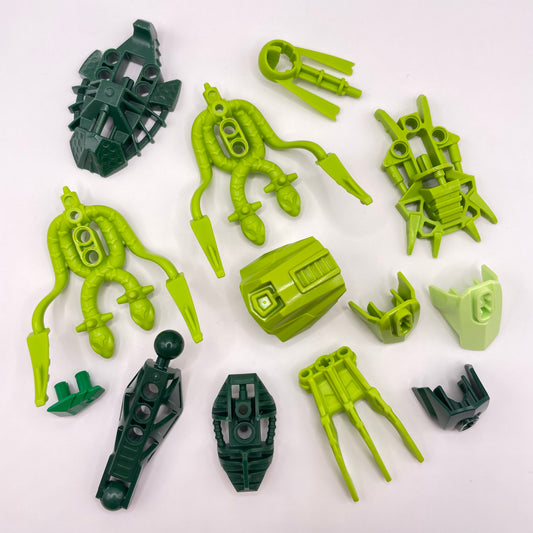 LEGO Bionicle, Armor, Mixed Greens,12 Pieces