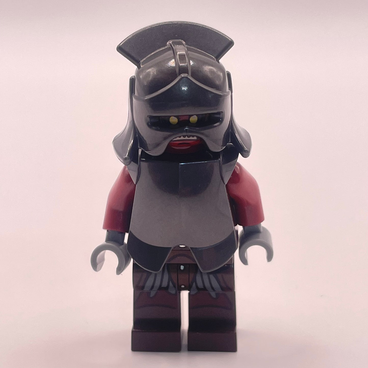 LEGO Uruk-Hai with Helmet, Armor, Lord of the Rings, Minifigure (lor008)