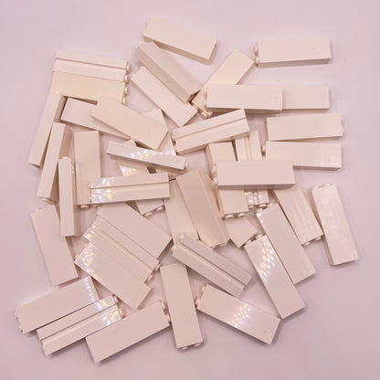LEGO White, 1x2 Tall Bricks, Approx. 145g