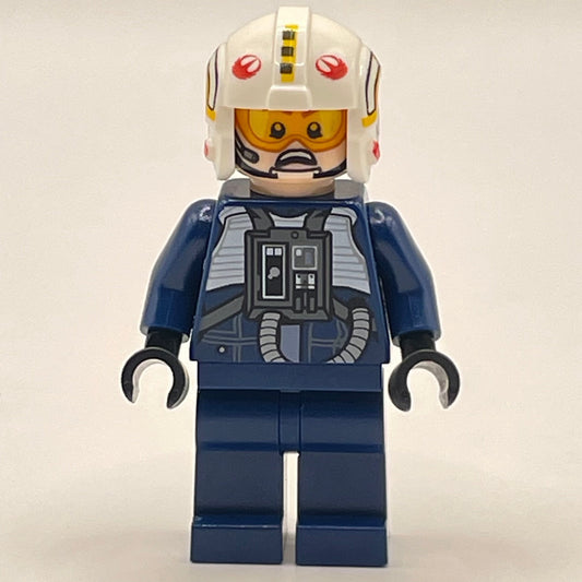 LEGO Rebel Pilot Y-Wing, Star Wars, Minifigure (sw0801)