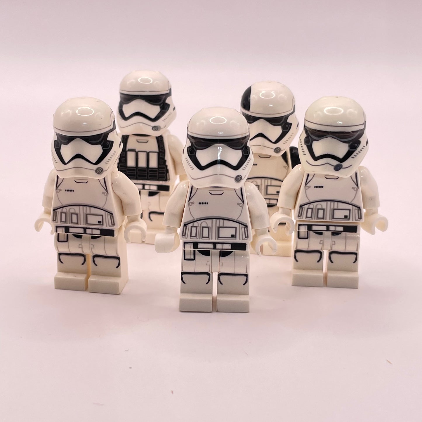 LEGO First Order Storm Trooper, Mix and Match , Star Wars, Minifigure, (5 Pack) playwear