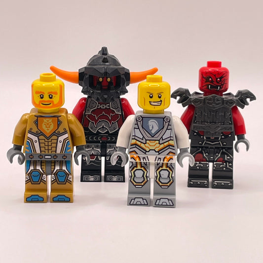 LEGO Play Pack, Nexo Knights, Minifigure (4 Pack) Incomplete