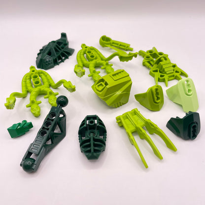 LEGO Bionicle, Armor, Mixed Greens,12 Pieces