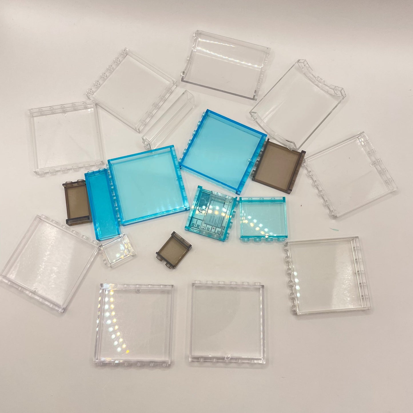 LEGO Transparent Panels, Building, 20 Pieces