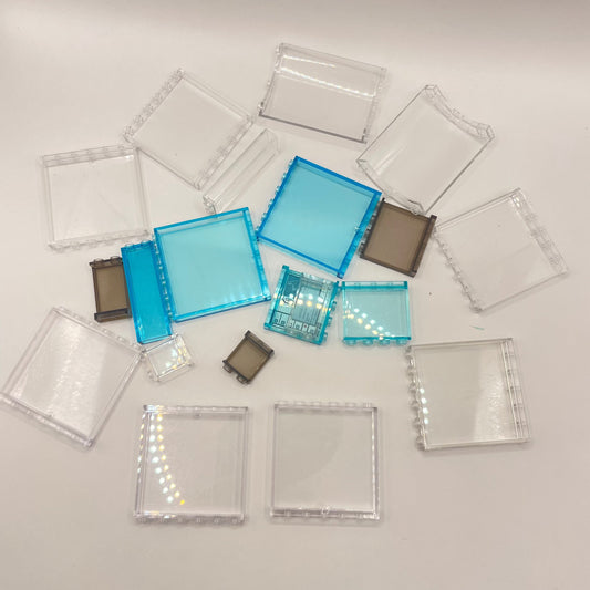 LEGO Transparent Panels, Building, 20 Pieces