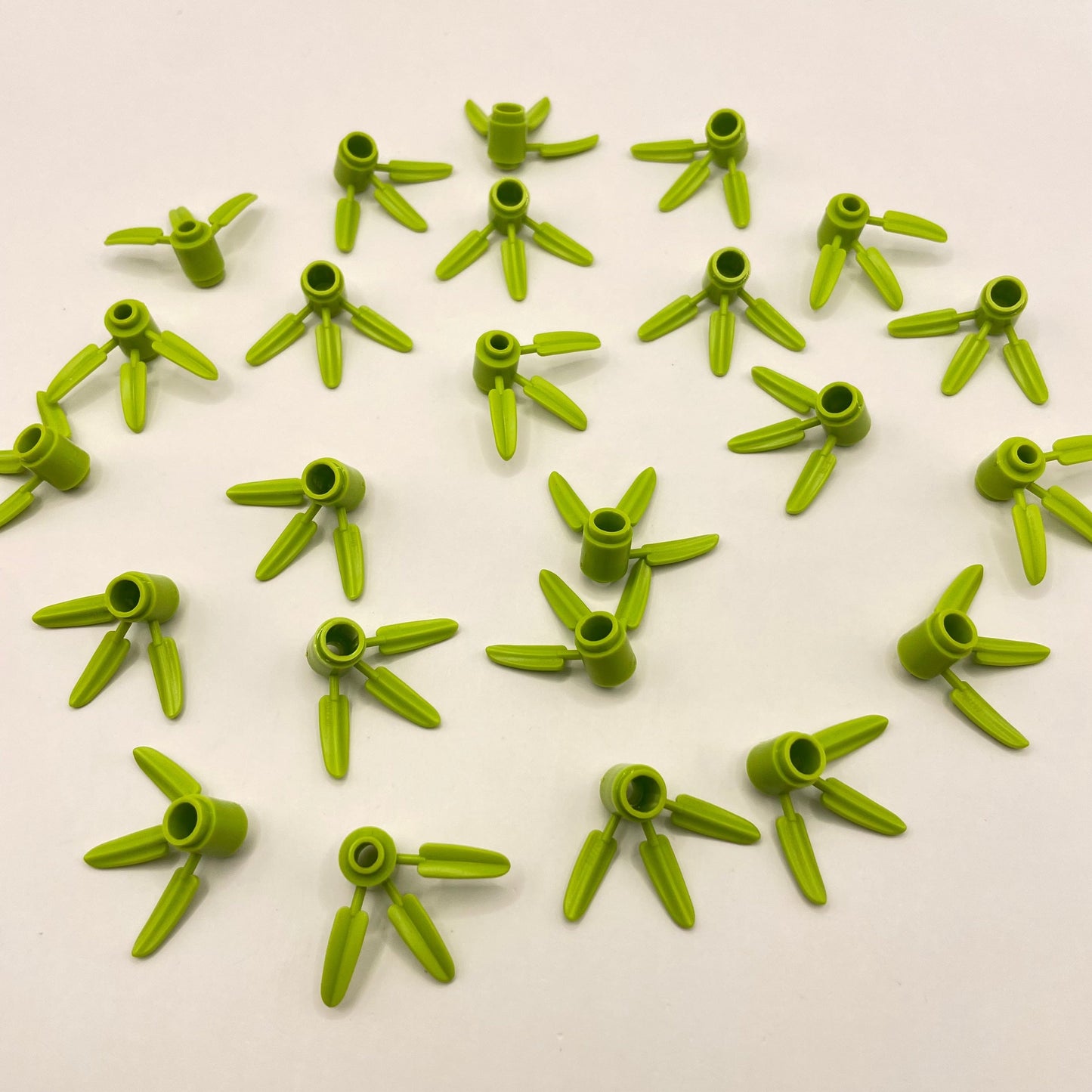 LEGO Lime Bamboo Leaves 25 Pieces