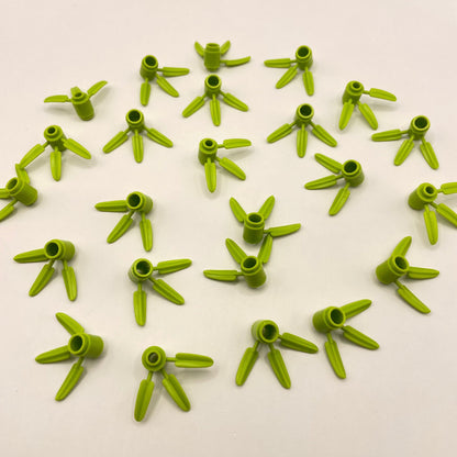 LEGO Lime Bamboo Leaves 25 Pieces