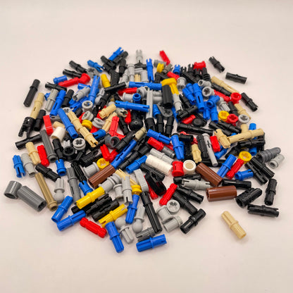 LEGO Pins and Axles, Mixed Colours, Technic, Approx. 50g