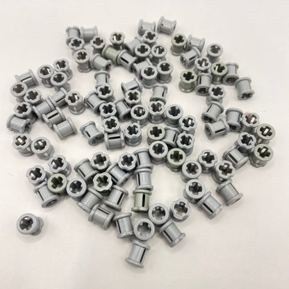 LEGO Bush, Light Bluish Grey, Technic, 100 Pieces