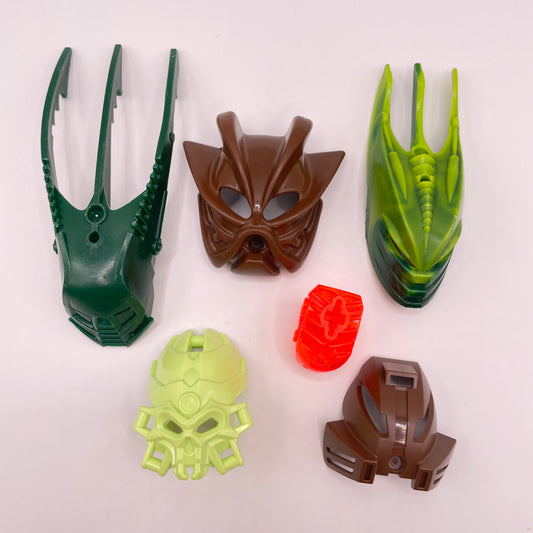 LEGO Bionicle, Masks, Mixed Colours, 6 Pieces
