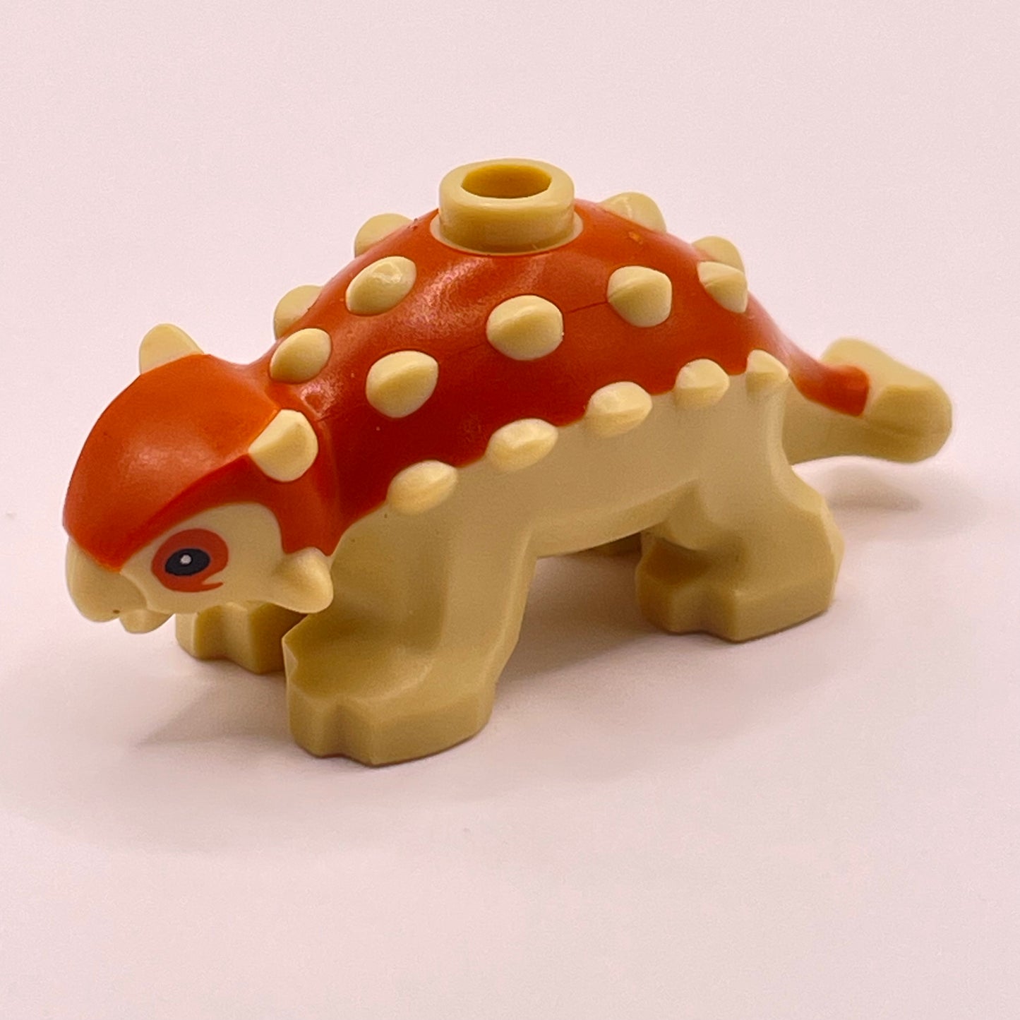 LEGO Baby Ankylosaurus, Dark Orange, Dinosaur