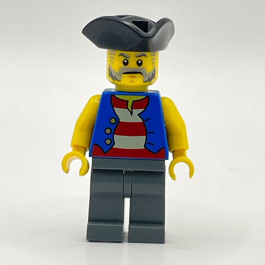 LEGO Pirate Blue Vest, Minifigure (pi186)