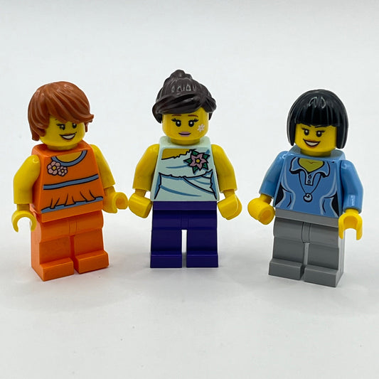 LEGO City Figures, Ladies, Set of 3