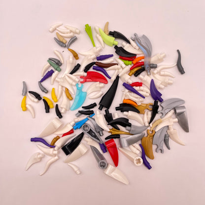 LEGO Horns and Claws, Mixed Colours, Animal, Approx. 20g