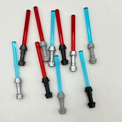 LEGO Lightsabers, Minifigure Accessories, Star Wars, (10 Pack)