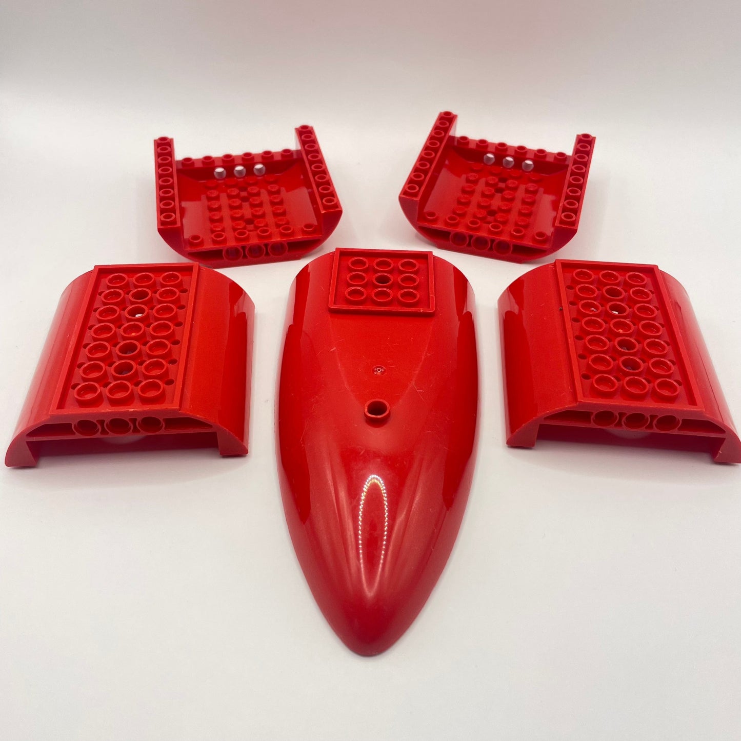 LEGO Airplane Fuselage, Mixed Pieces, 5 Pieces