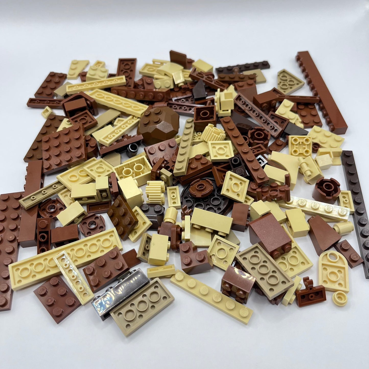 LEGO Mixed Brown, Mixed Bricks, Approx. 150g