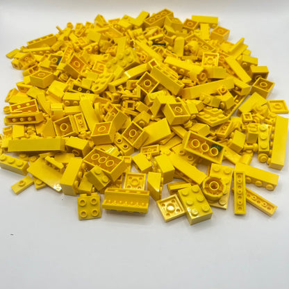 LEGO Yellow, Mixed Pieces, Approx. 300g