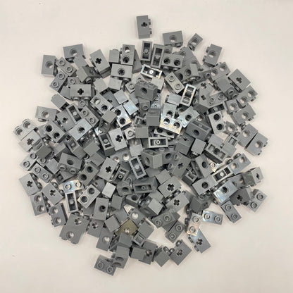 LEGO Small Technic Bricks, Dark Bluish Grey, Technic, Approx. 140g