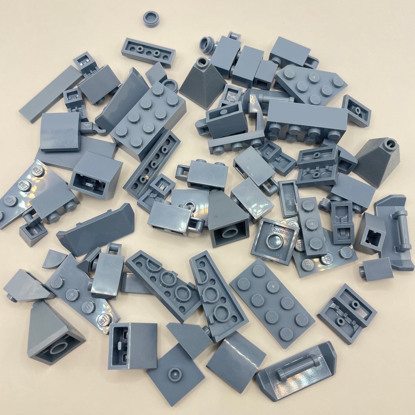 LEGO Mixed Pieces, Sand Blue, Approx. 50g
