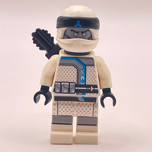 LEGO Zane - Sons of Garmadon, Ninjago, Minifigure (njo0393) yellowed