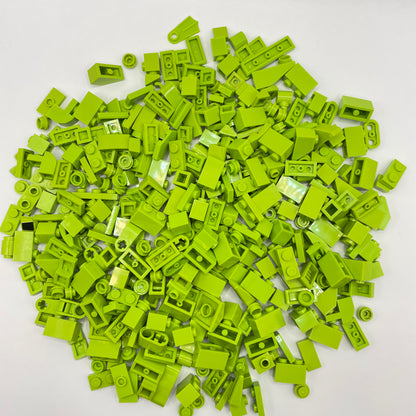 LEGO Small Mixed Bricks, Lime, Approx. 130g