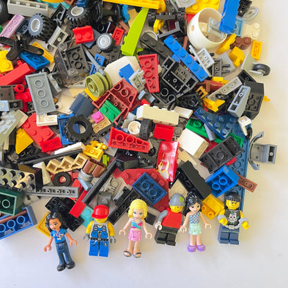 LEGO Fun Pack, Mixed Bag, Approx. 750g includes 6 Minifigures/Minidolls