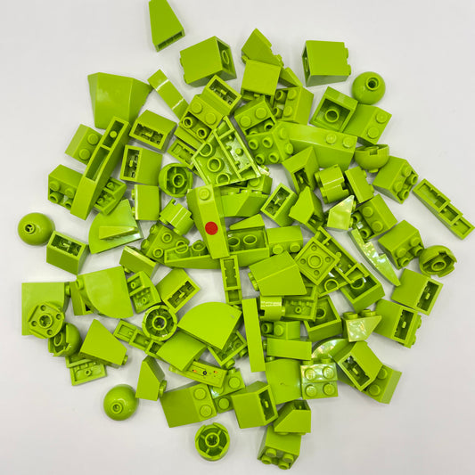 LEGO Slopes, Lime, Approx. 110g
