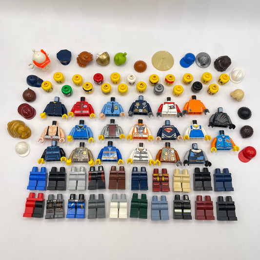 LEGO Build a Minifigure, Mix and Match City Figures, Set of 20