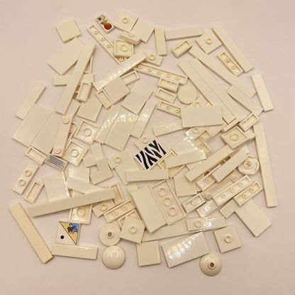 LEGO Tiles, White, Approx. 60g