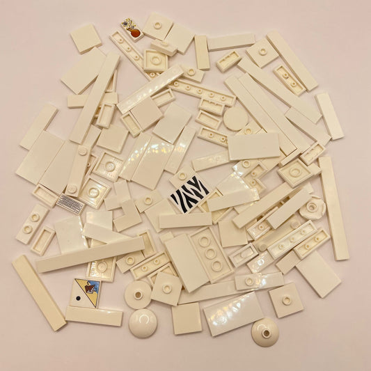 LEGO Tiles, White, Approx. 60g