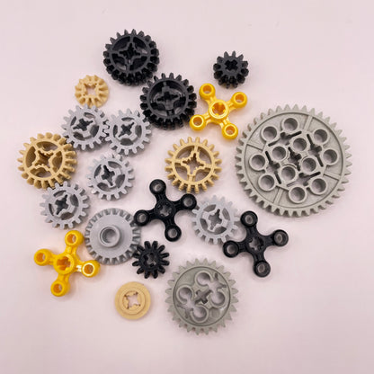 LEGO Mixed Gears, Technic, 20 Pieces