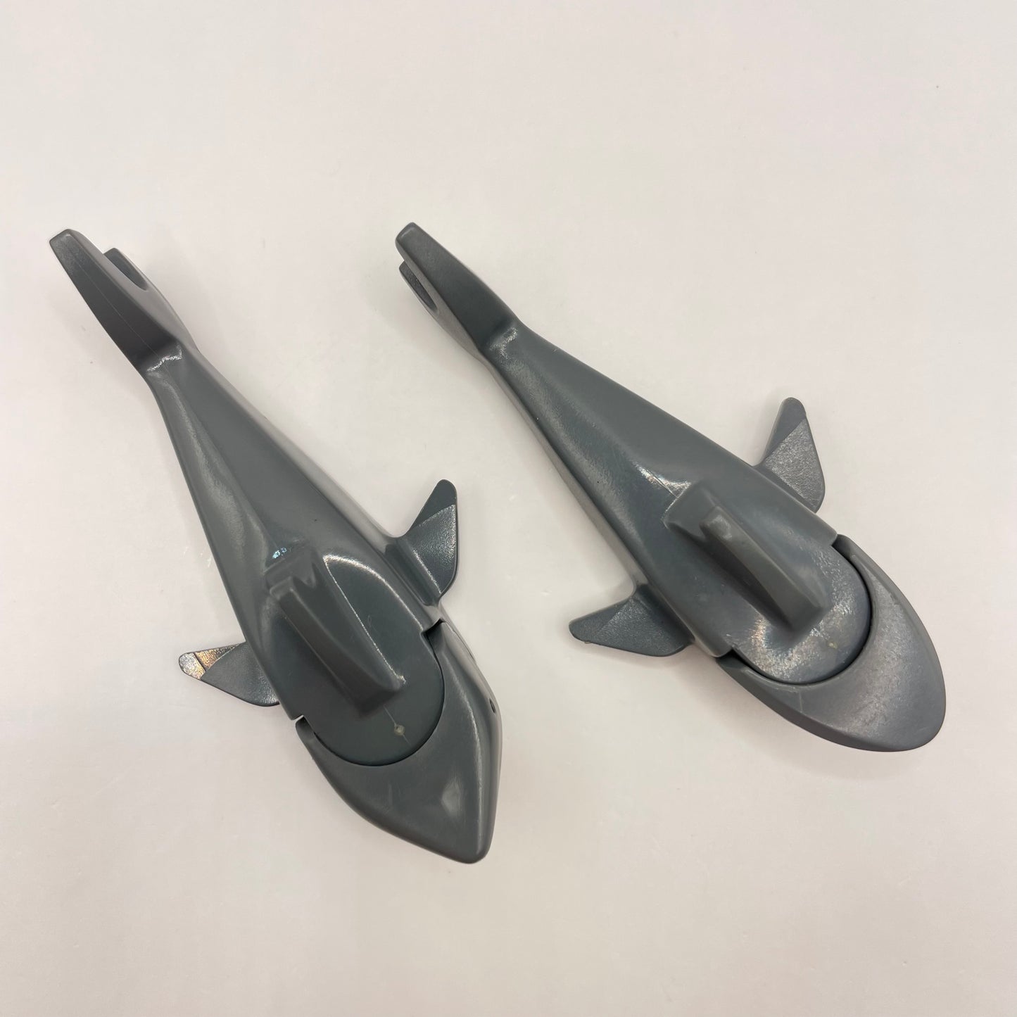 LEGO Sharks, Pirate Style, Dark Bluish Grey, 2 Pieces