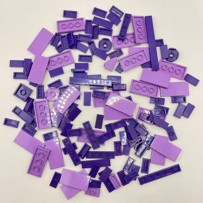 LEGO Tiles, Mixed Purple, Approx. 55g