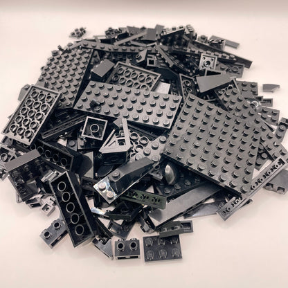 LEGO Mixed Pieces, Black, Approx. 250g