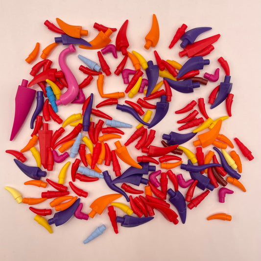 LEGO Horns, Colourful, Approx. 20g